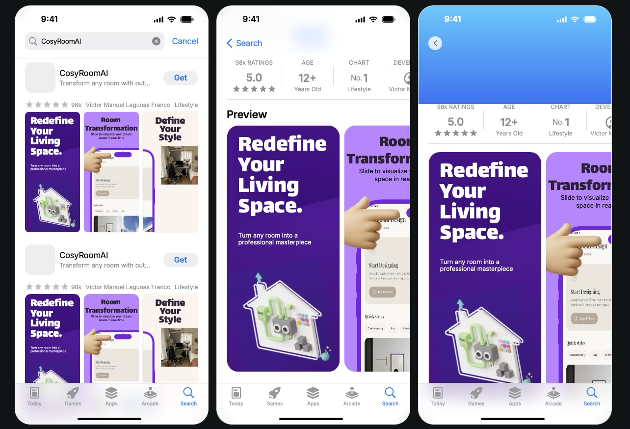 CosyRoomAI on the App Store